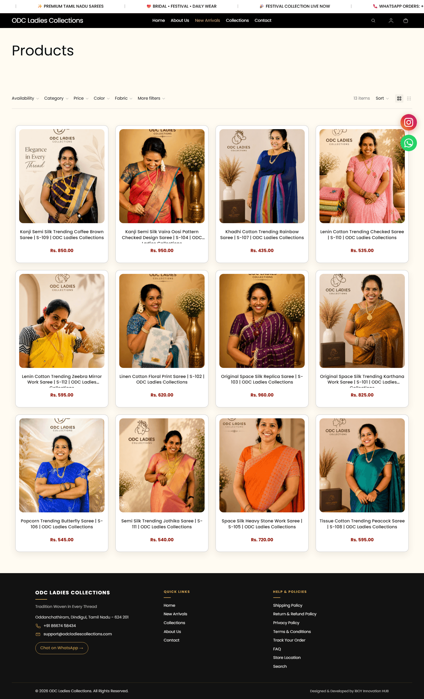 ODC Ladies Collections gallery 1