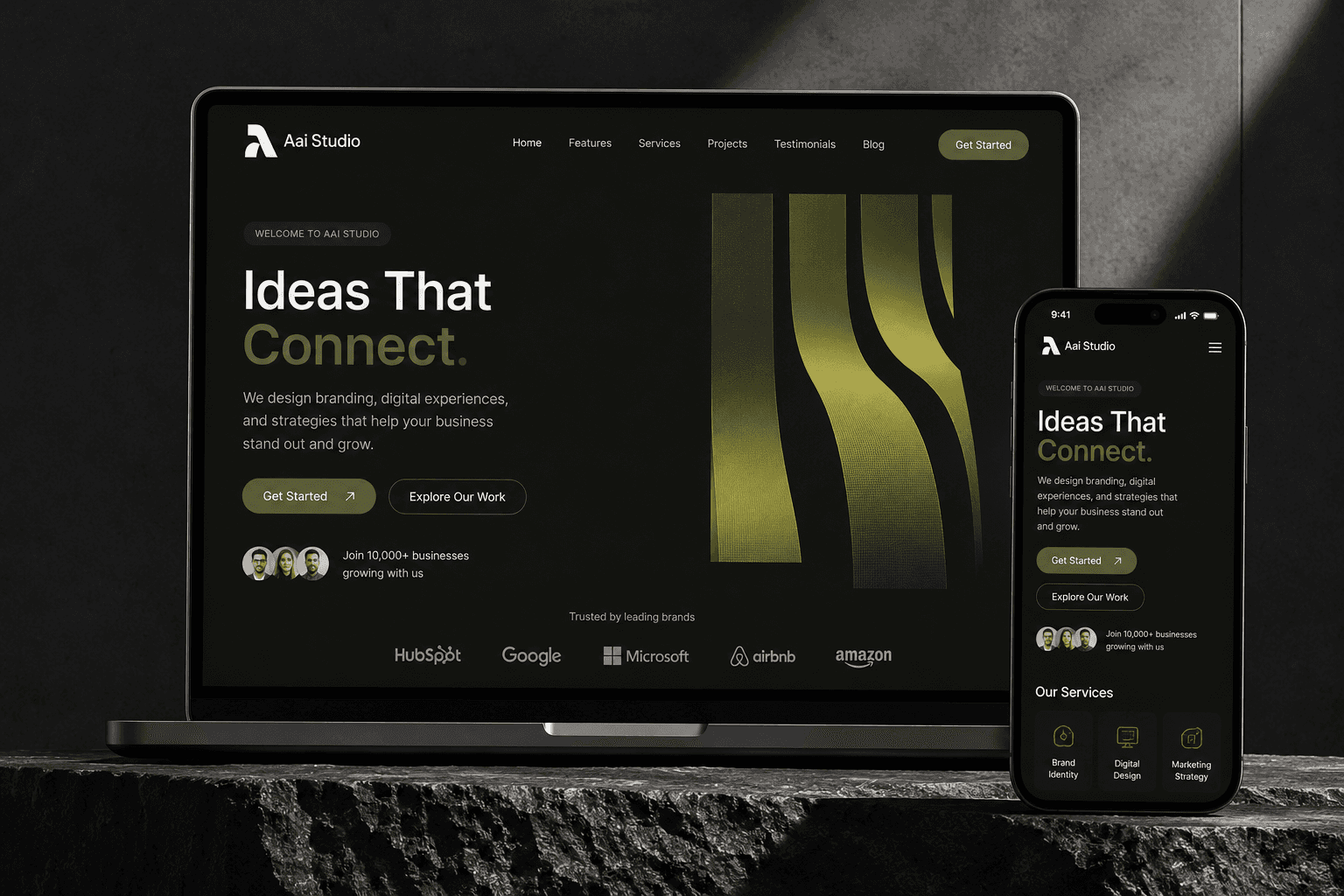 Digital product screen