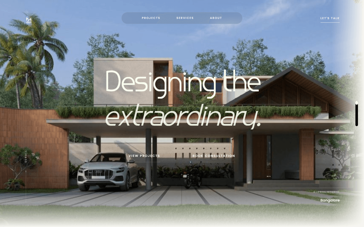MAKSH Architects, live site capture 01