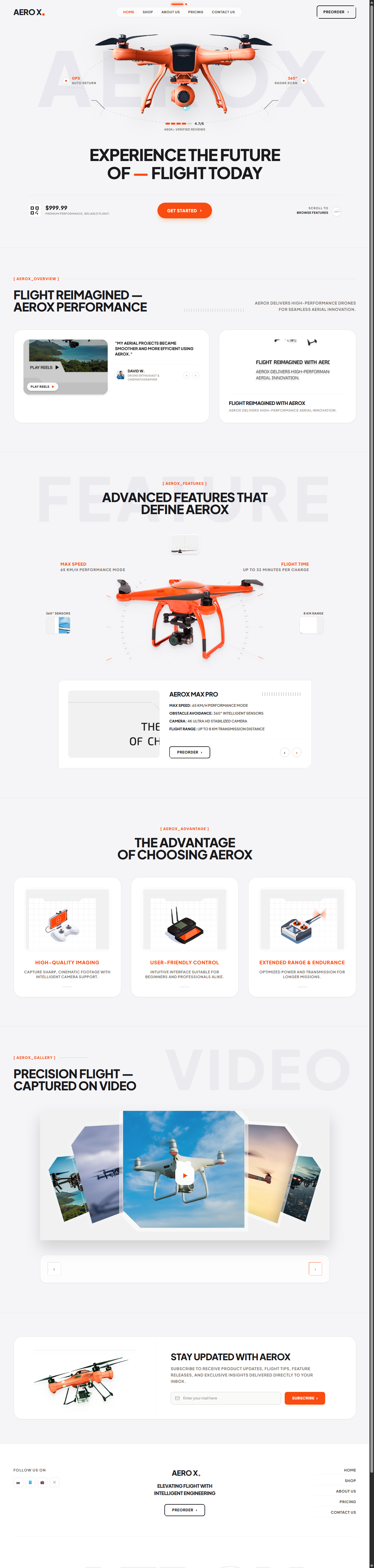 AEROX Drone Platform production screenshot 2