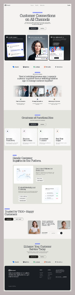 Connect Customer Support production screenshot 2